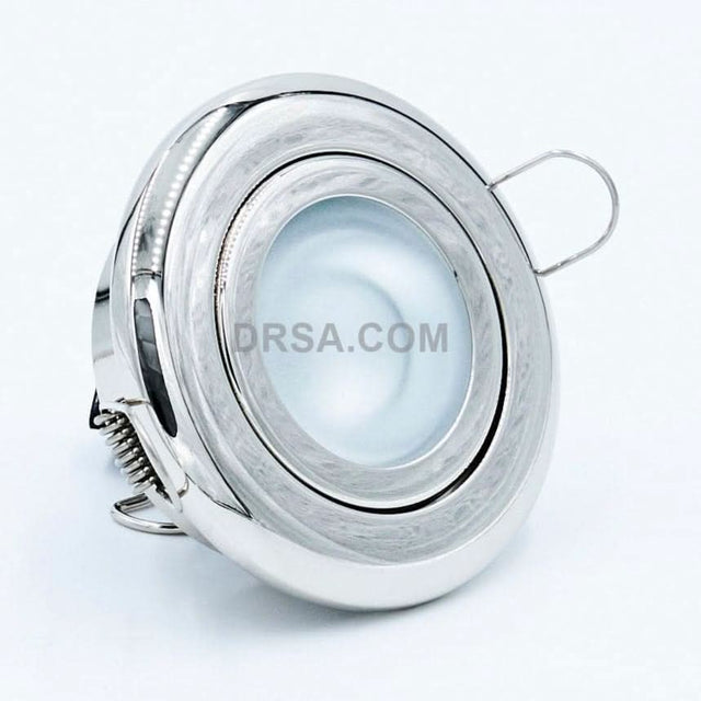 boat, RV, or coach with the Voyager White 3 1/8" Marine Downlight Replacement Fixture. g4 