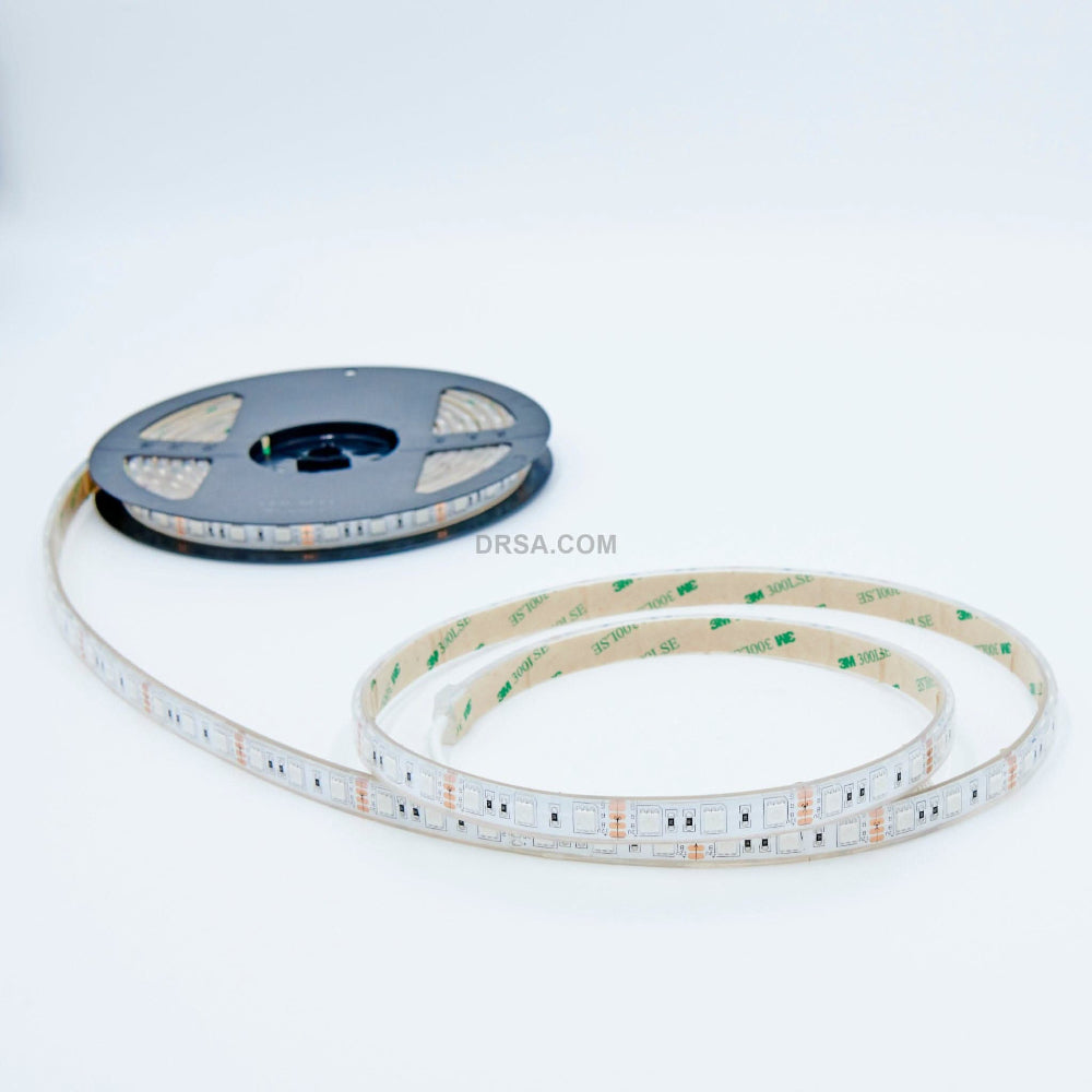 Flexible 12V/24V LED strip light in silicone casing for boats and RVs