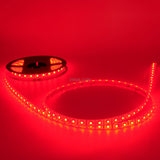 IP68 waterproof red LED strip with UV protection for outdoor lighting