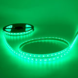 IP68 waterproof green LED strip with UV protection for outdoor lighting