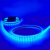 IP68 waterproof blue LED strip with UV protection for outdoor lighting