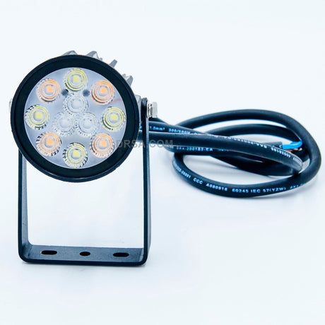 RGB+CCT Smart LED Garden Light illuminating a tree with color-changing glow