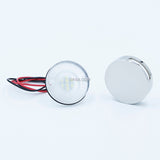Marine courtesy light with one adjustable light beam


