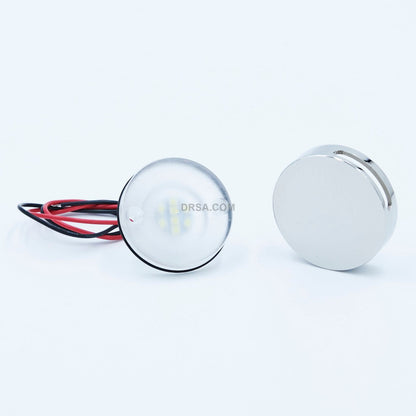 Bay1 Round LED Courtesy Light with Single Ray Output