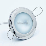 Flush mount yacht ceiling light used on Viking Yachts

