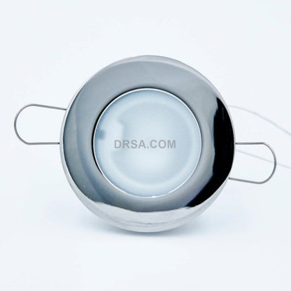Negril, Stainless Polish 3 1/2" Dia Marine Light