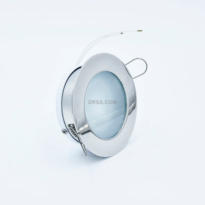 Kingston, Stainless Polish 4" Dia Marine Light
