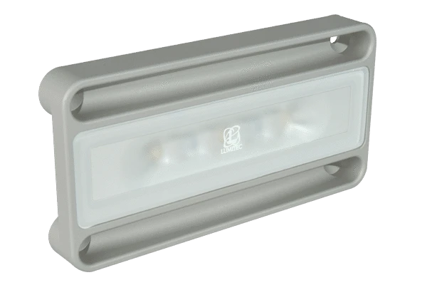 NevisLT LED utility light, 1,000+ lumens, 180-degree spread, ignition-protected, dimmer compatible no background