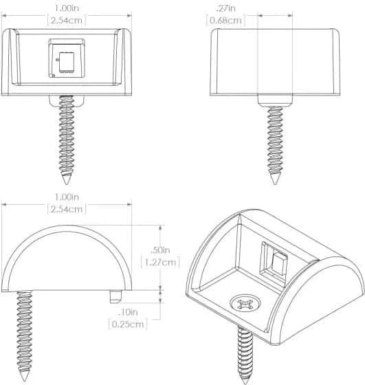 Lumitec - Andros LED Courtesy Light