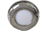Lumitec - Aurora Surface Mount Dome Light stainless front vew