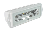Capri2 Flush Mount LED Flood Light in white and red white finish