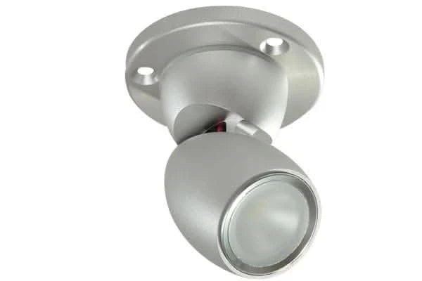 Lumitec GAI2 LED Positionable Light with Heavy Duty Base brushed