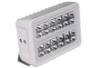 Maxillume H120 Trunnion Mount LED Flood Light in white finish side view