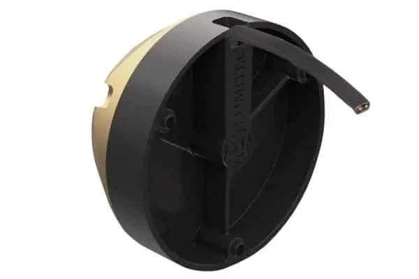 Zambezi Quattro underwater light in white/blue ideal for boats and docks back view.