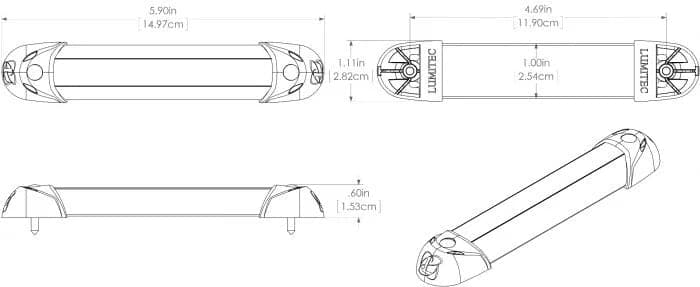 Mini Rail2 LED Utility Light