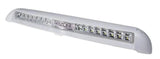 triple Razor LED Light Bar Spot delivering 10,000 lumens, sleek white finish flush-mount design