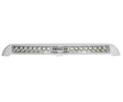 Razor LED Light Bar Spot delivering 10,000 lumens, sleek white flush-mount design front profile view